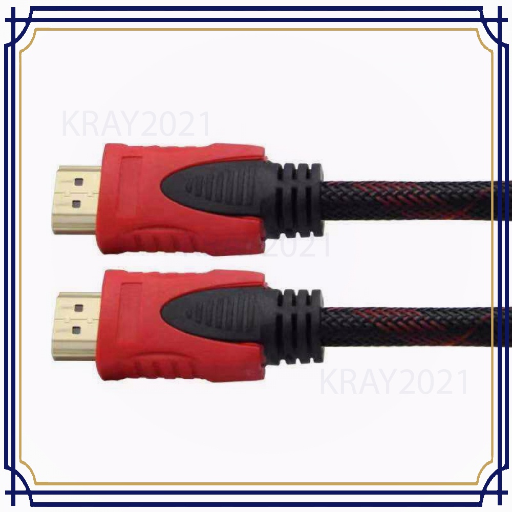 Kabel HDMI Gold Plated High Speed OD7.3mm 1080P 3 Meter - SHH11