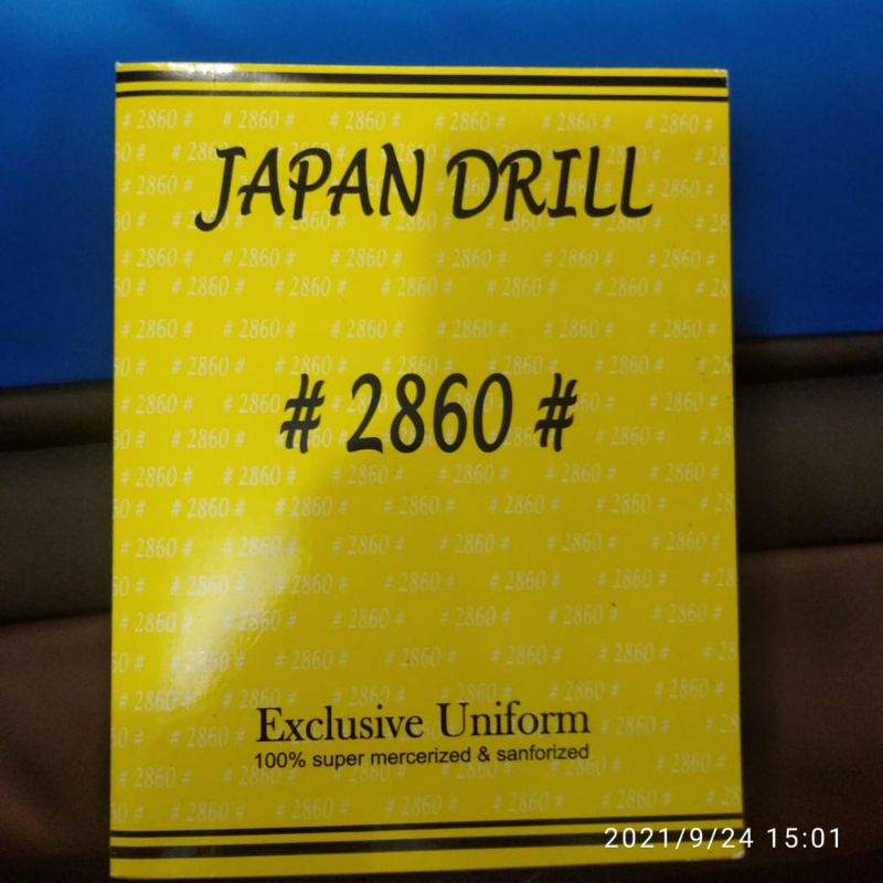 Bahan Kain Japan Drill