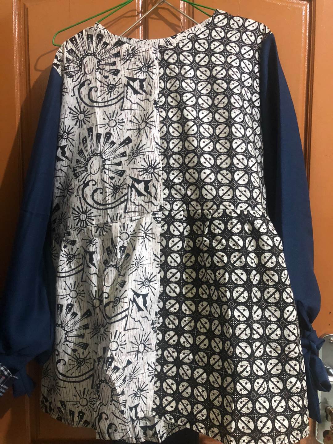 S M L Xl Xxl 3l 4l 5l Tunic Batik Motif Trend Seragam Batik Baju Batik Wanita