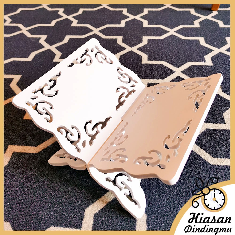 Rak Alquran - Rak Alquran Plastik - Tempat Baca Alquran Motif Batik