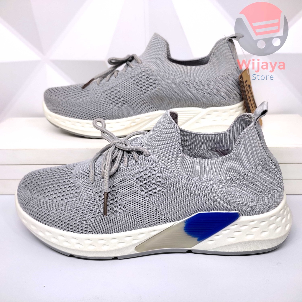 Sepatu Wanita Sneakers Rajut Import Olahraga dan Kasual dengan Sentuhan Fashionable