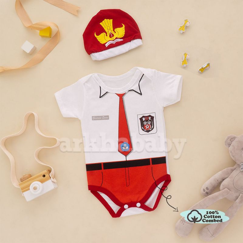 JUMPER BAYI BAJU BAYI SD /KOSTUM BAYI/BAJU BAYI KARAKTER/BAJU BAYI SEKOLAH LUCU