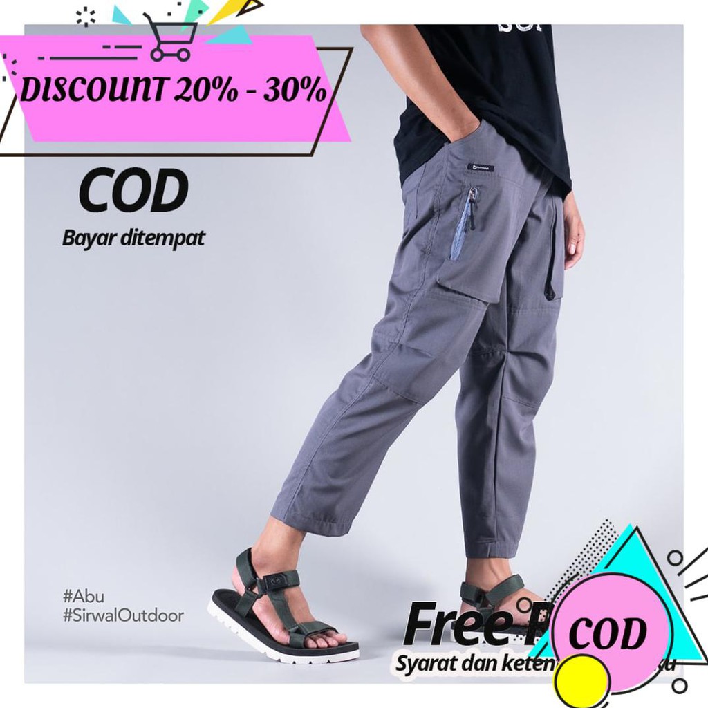 (BAYAR DITEMPAT) CELANA SIRWAL OUTDOOR BY BUNAYYA | SIRWAL BUNAYYA | BUNAYYA | BUNAYYA SUNNAH