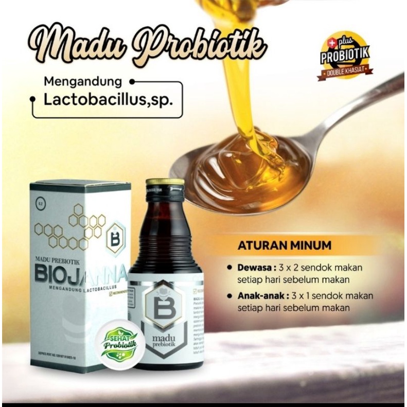 

Madu prebiotik Biojanna