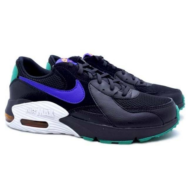 Sepatu Casual Nike Air Max Excee - Black/Hyper Blue