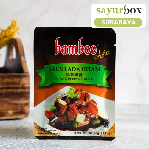 

Bamboe Bumbu Lada Hitam 50 gram (Sayurbox) - SURABAYA