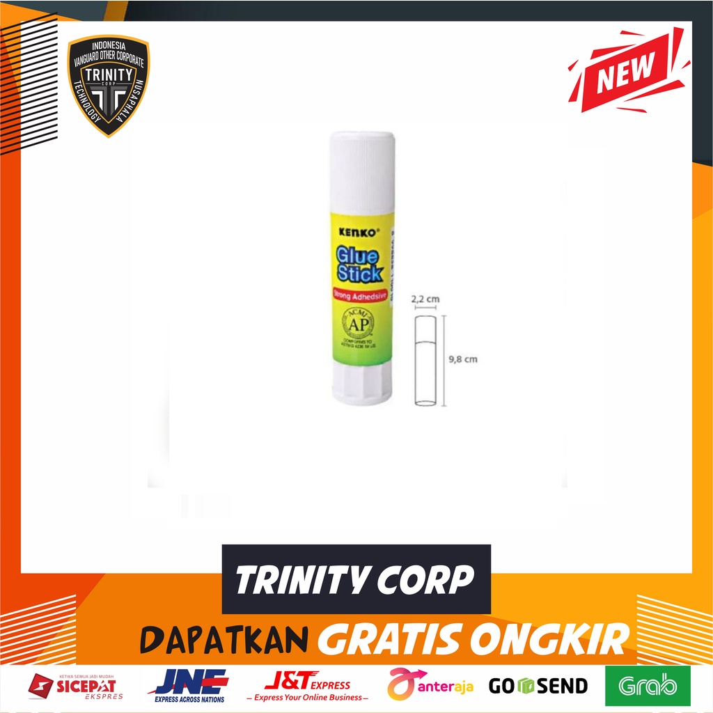 

LEM GLUE STICK KENKO 15 Gr Per Pcs