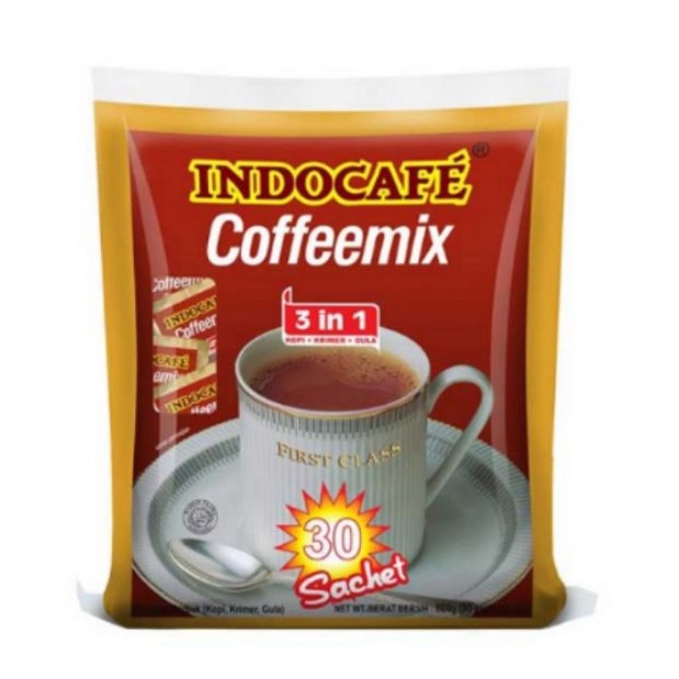 

Indocafe Coffeemix kopi instan Bag besar isi 30