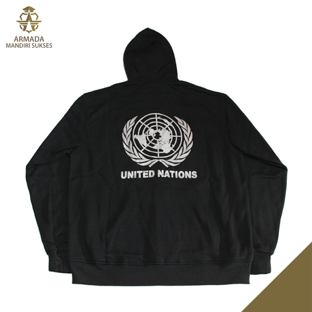 Hoodie United Nations Ritsleting - Sweater United Nations Ritsleting