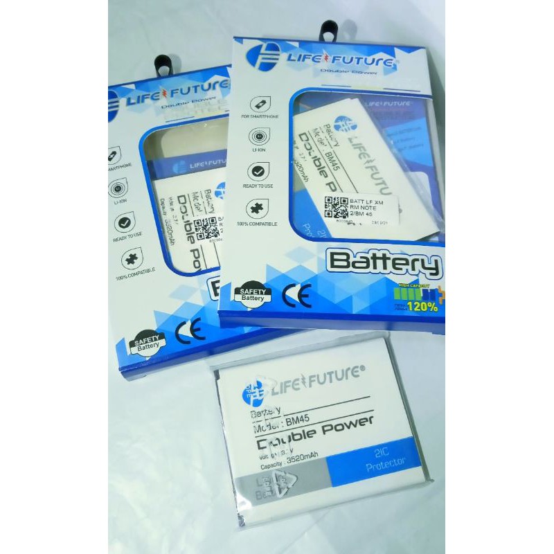 Baterai/Batre Redmi note 2/Bm45 Double power