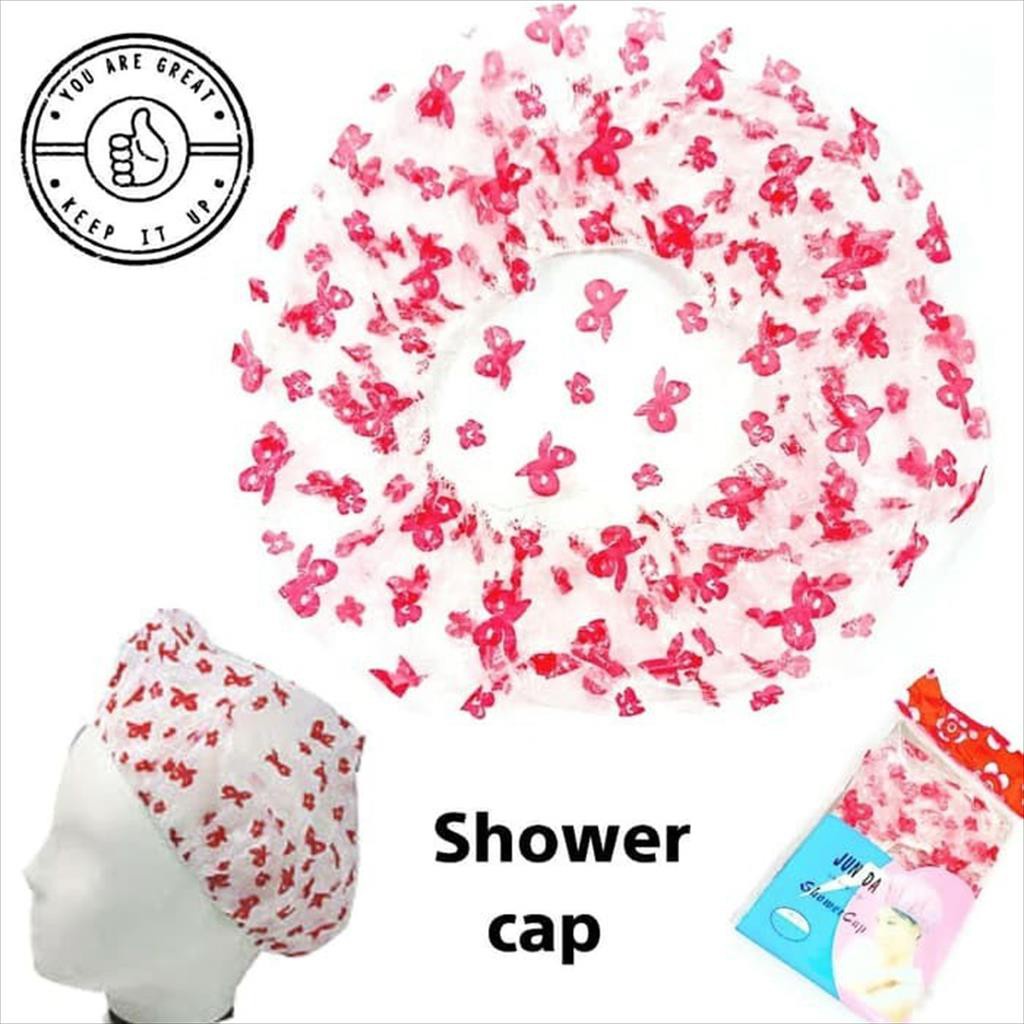 Topi Mandi Shower Cup Junda / Tutup Kepala / Topi Keramas Rambut