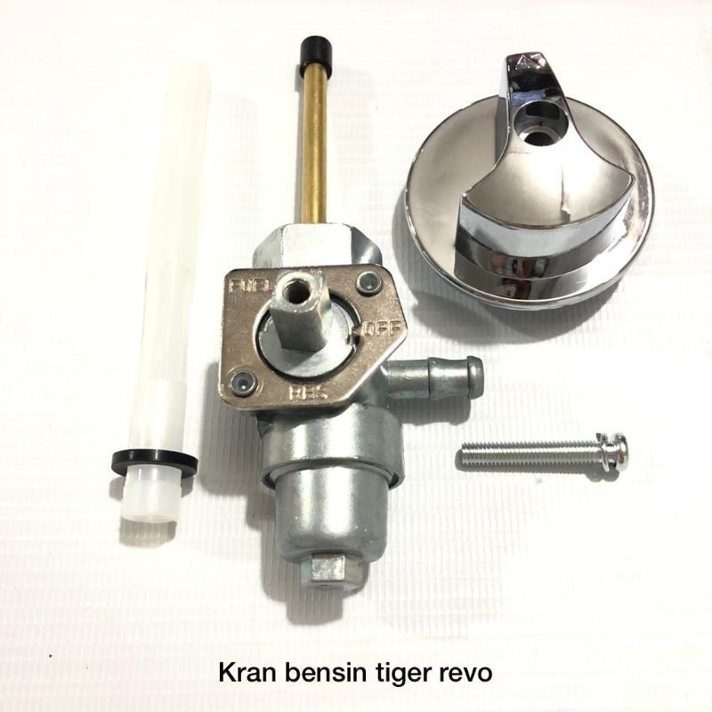 Kran Bensin TIGER REVO Import merk MOS/Filter Bensin Variasi Murah Gl,Cb,Mega Pro,Tirev