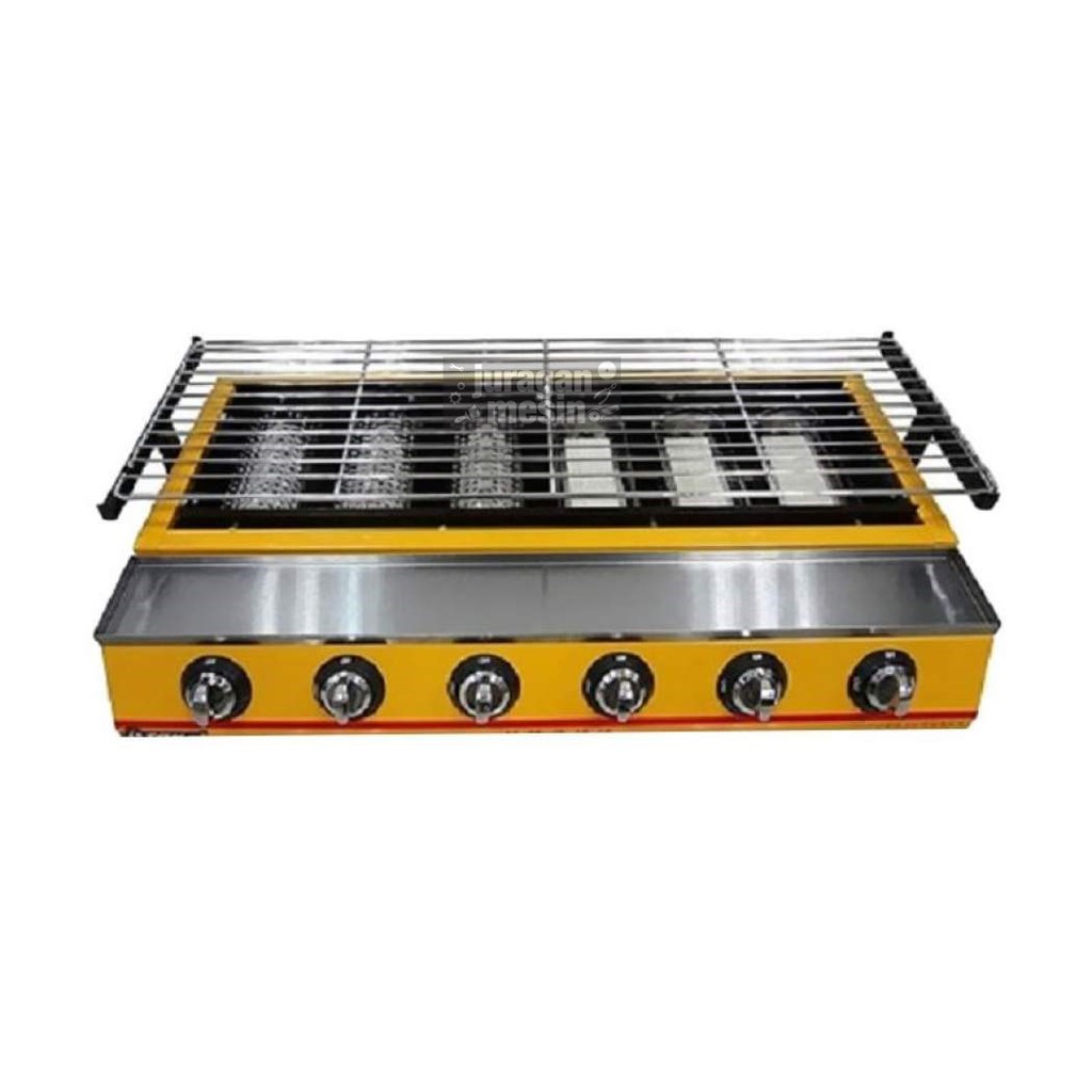 Roaster 6 Tungku Pemanggang Sosis 6 Tungku Kompor Panggang Matrix Maestro Roaster Panggangan Sosis P