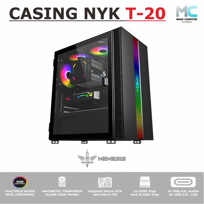 Casing Gaming NYK Nemesis T-20 Mistic