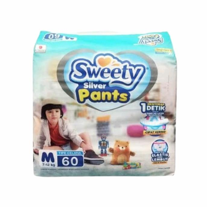 Promo Pempers Sweaty Silver M L Xl Xxl