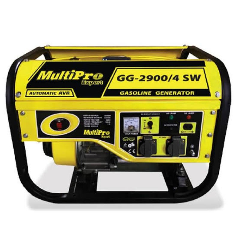 multipro genset gg 2900 generator listrik 4 tax 4 sw
