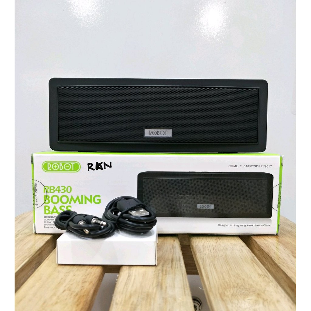 SPEAKER BLUETOOTH ROBOT RB430 - SPEAKER BLUETOOTH MURAH - SPEAKER BLUETOOTH PORTABLE