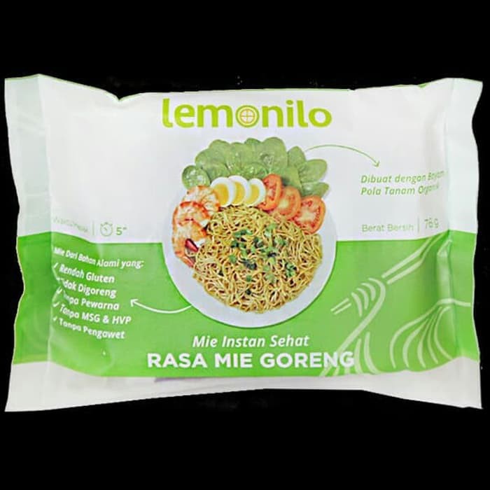 Jual Lemonilo Mie Goreng instan sehat | Shopee Indonesia