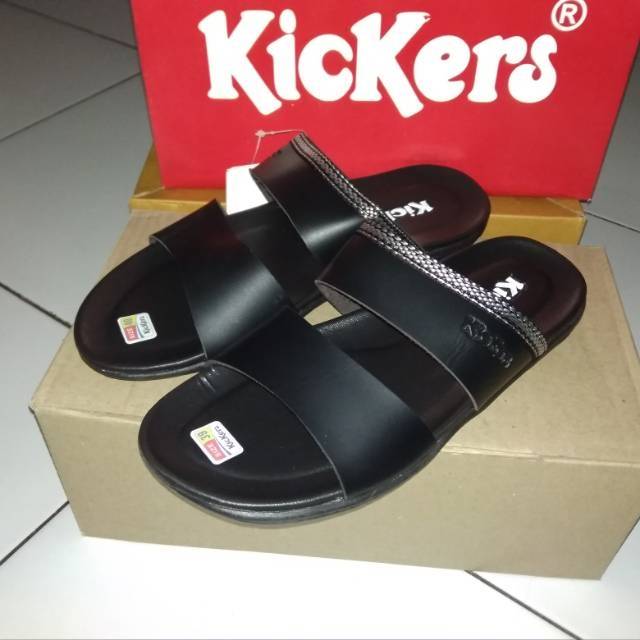  SANDAL  CASUAL KICKERS  TERBARU SELOP GUNUNG  PRIA  FLAT JEPIT 