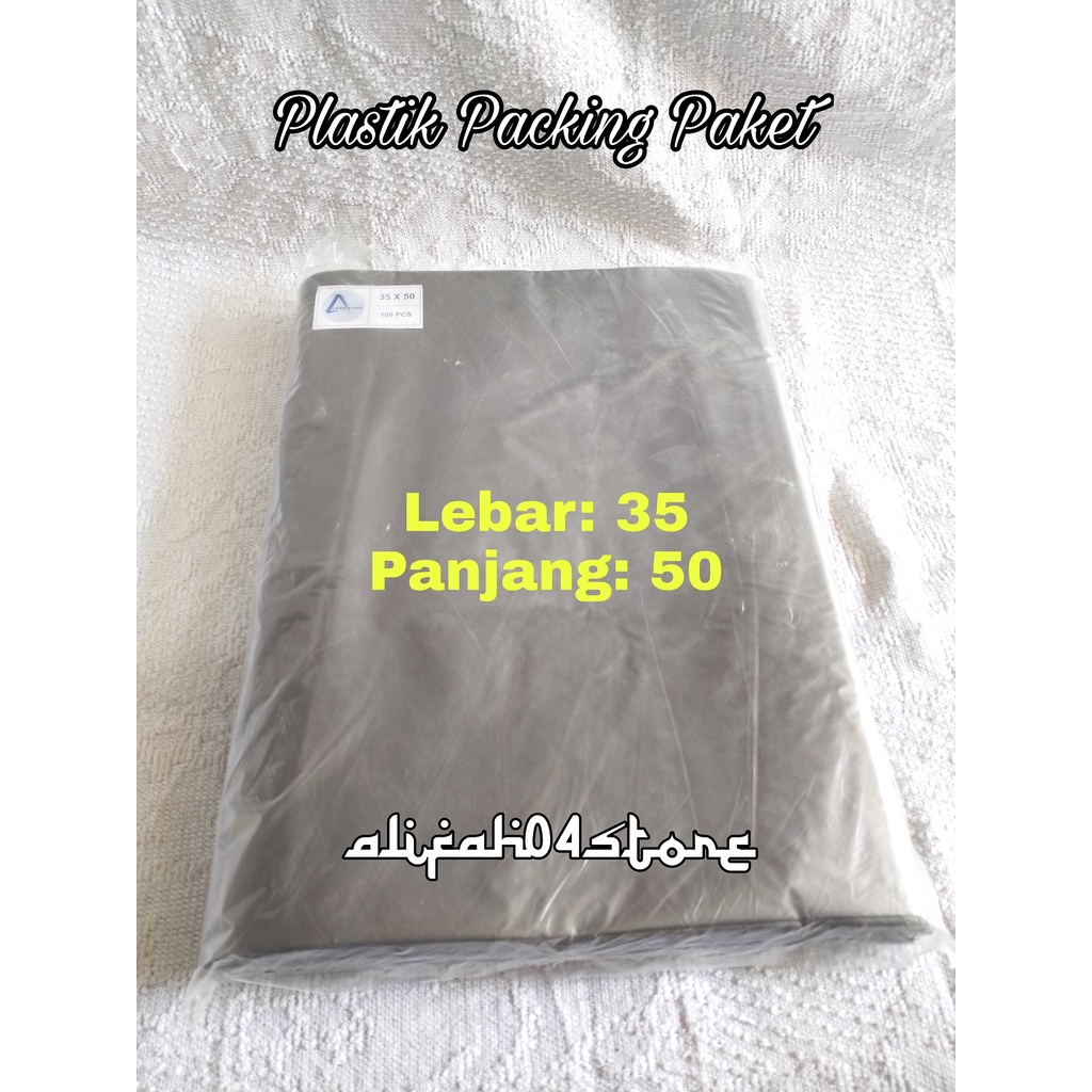 

PLASTIK HD/PLASTIK PACKING PAKET SILVER 35 X 50