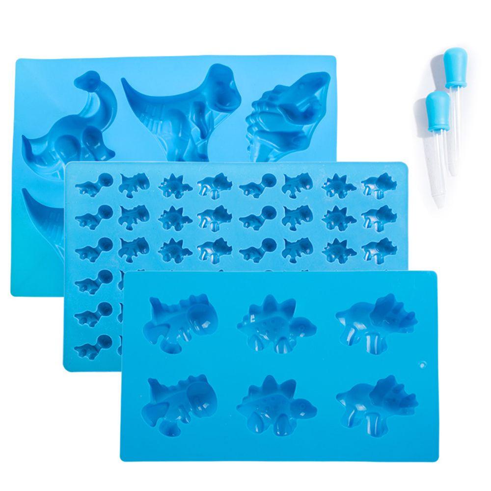 Preva Cetakan Silikon Dinosaurus Bakeware Fondant Drip Mold Cetakan Silikon Hias