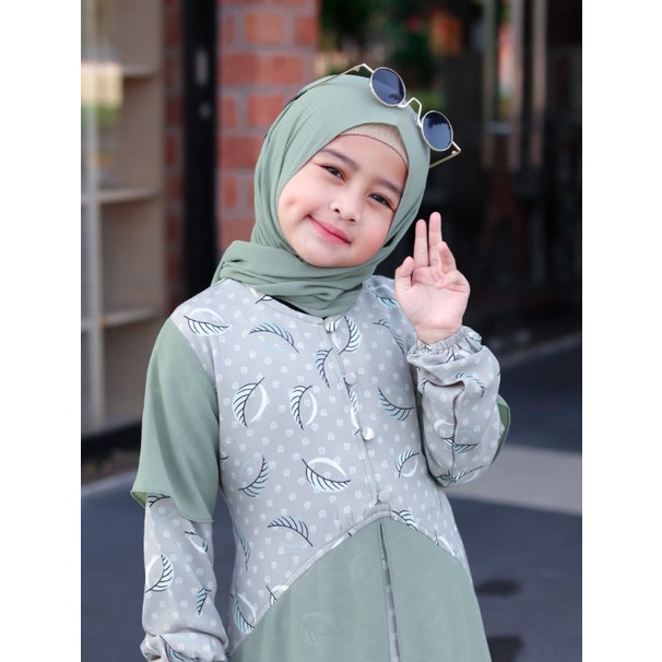 Kain Shakila Motif Polkadot Bunga Little Sun n Daun in the moon harga setengah meter