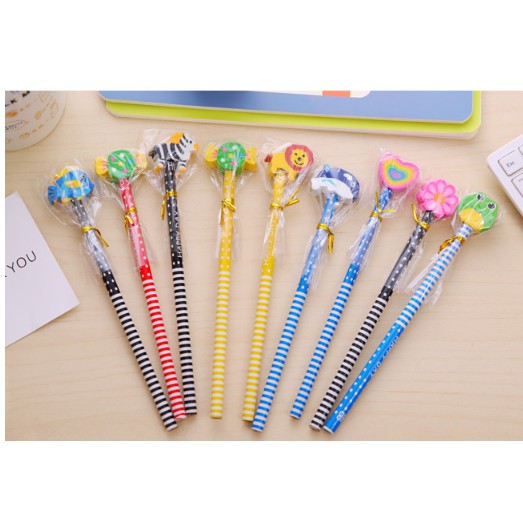 

Pensil dengan penghapus 5pcs