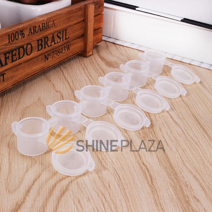 Pot Botol Tempat Cat Akrilik Renteng 6 x 5ml - Paint Acrylic Cup Set 5 ml