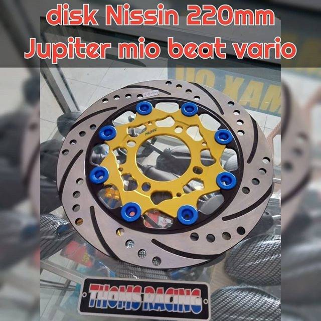 Disk Nissin 220mm thailand Jupiter beat Mio Vario Nouvo