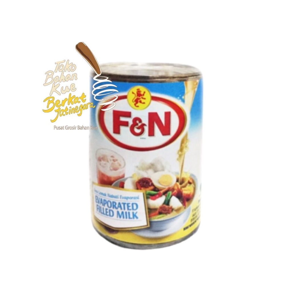 SUSU F &amp; N EVAPORASI EVAPORATED FILLED MILK 380 Gr FN TOPPING THAI TEA