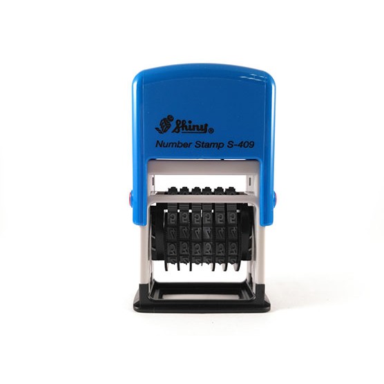 

S-409 Stempel Shiny Self-Inking 6 Angka 4 mm