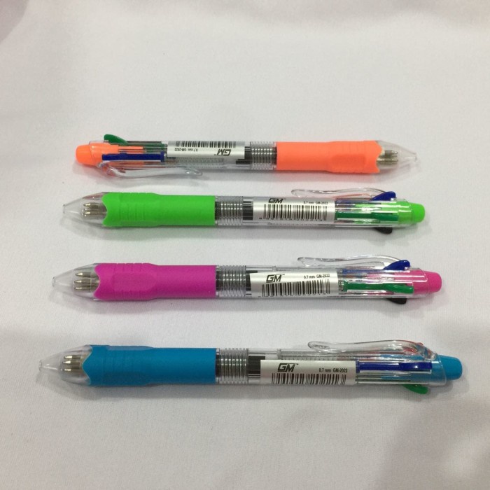 

Berkualitas Alat Tulis Puplen Warna 4 In 1 Gm-2022 Gilaa!!!