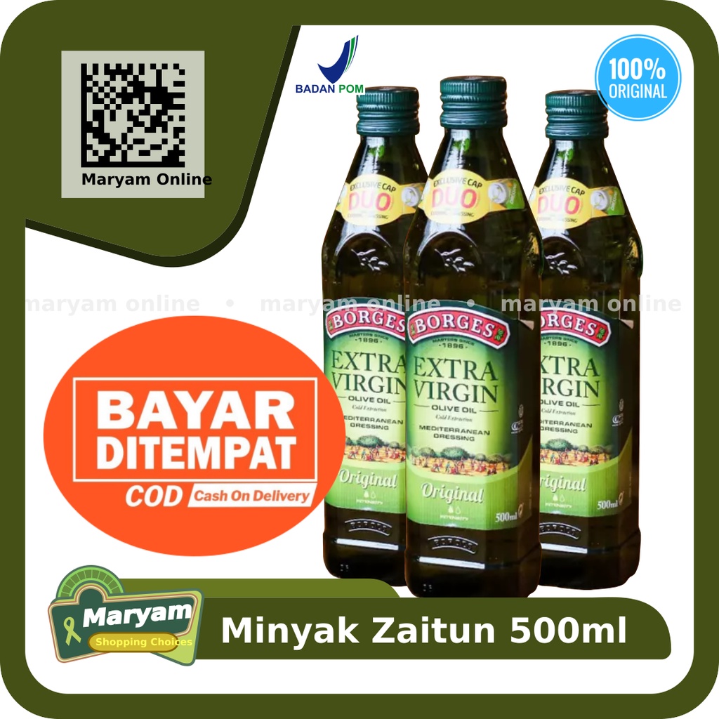 

Minyak Zaitun Borges Extra Virgin - Borges 500ml - Minyak Zaitun Borges 500ml