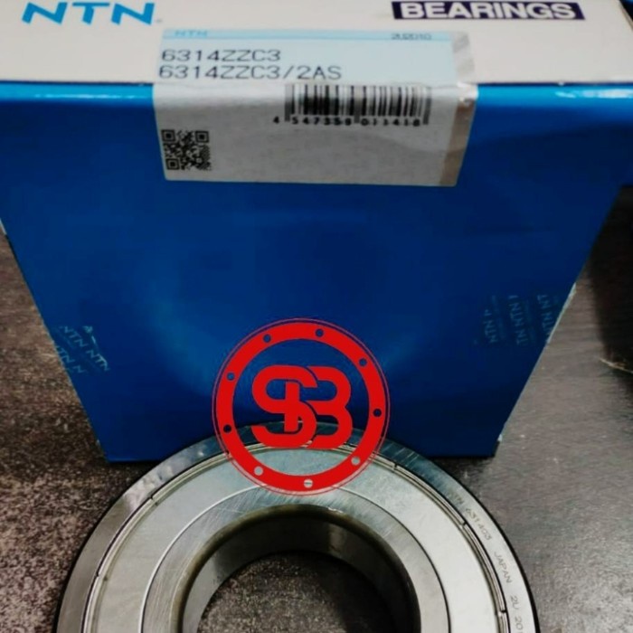 Bearing 6314 ZZ NTN / 6314ZZ C3 NTN JAPAN ORIGINAL