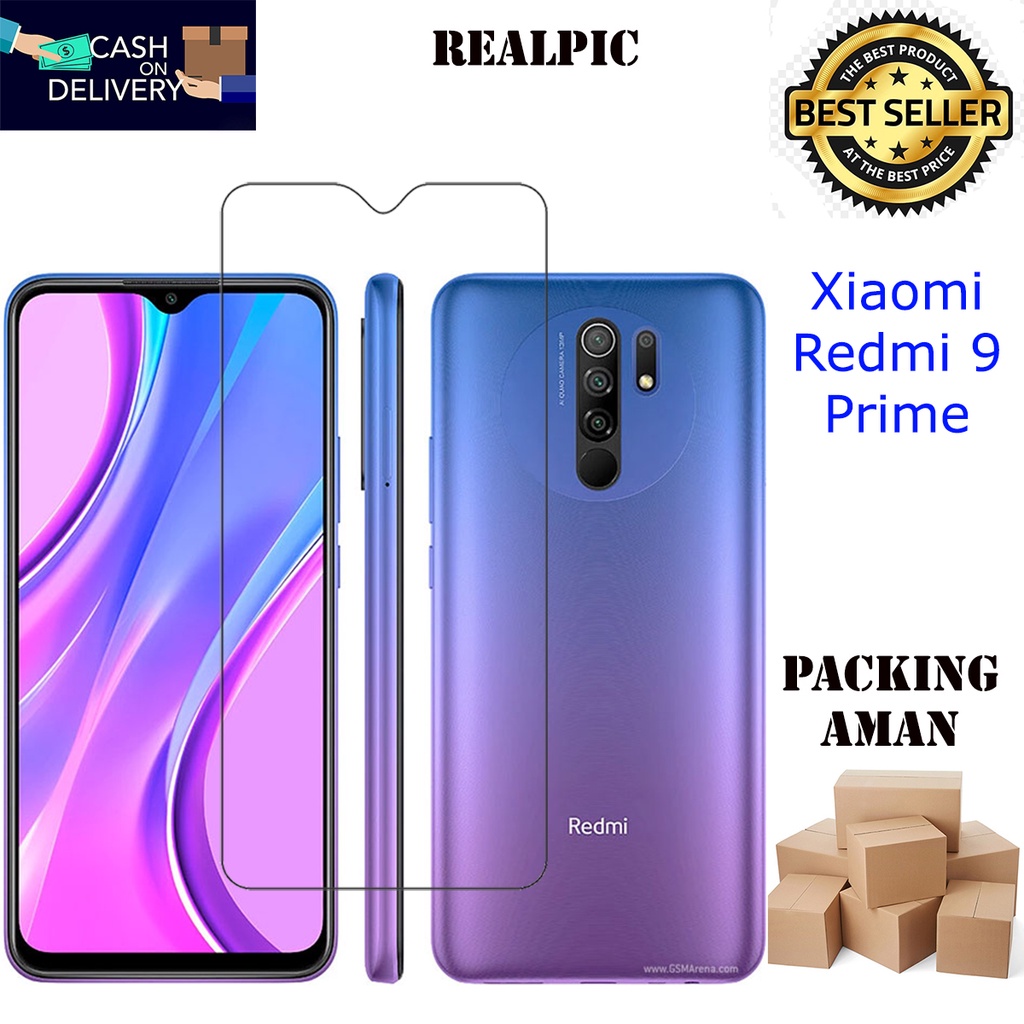 Tempered Glass Xiaomi Redmi 9 Prime Screen Protector Anti Gores