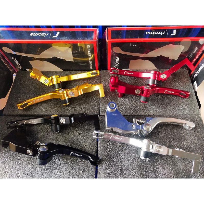 HANDEL RIZOMA HONDA CRF150L CRF 150 CRF150 L LIPAT STELAN ADJUSTABLE TEKUK REM KOPLING BUKAN HENDEL 