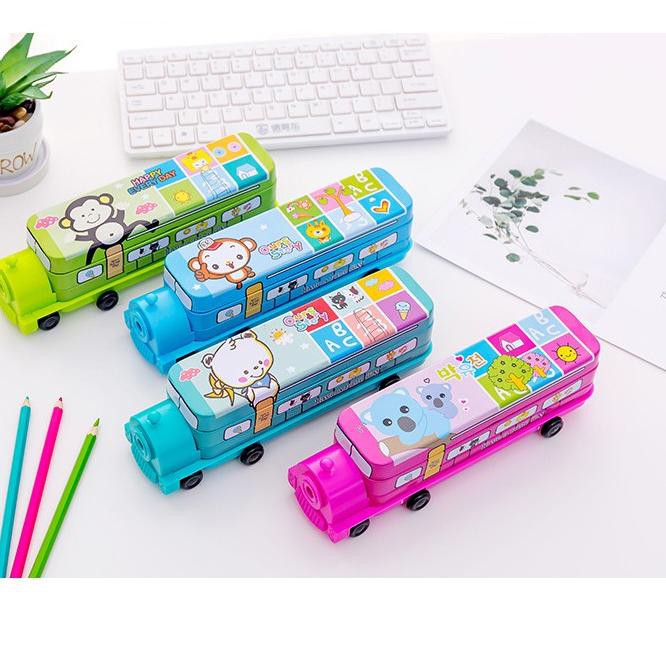 

Terbaru J2 - Tempat pensil Kotak Pensil Kereta Tingkat qlt...