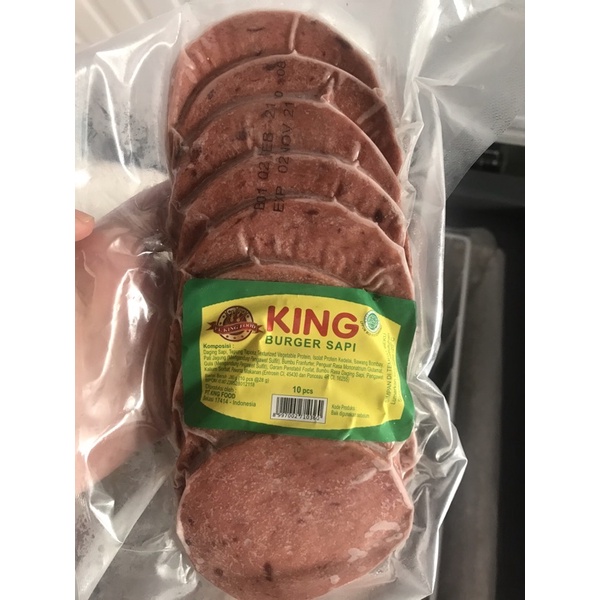 

BEEF BURGER