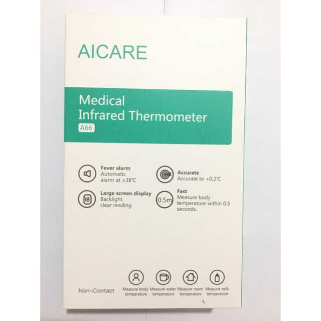 Thermometer infrared AICARE A66 Harga murah New