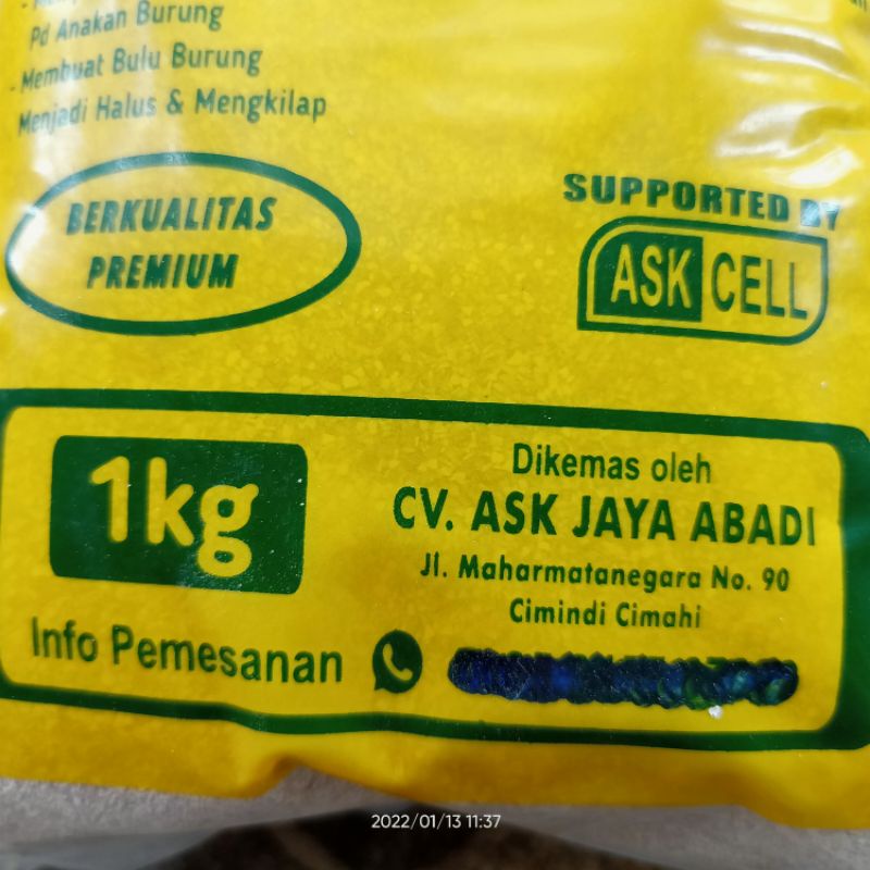 griit cangkang telor murni
