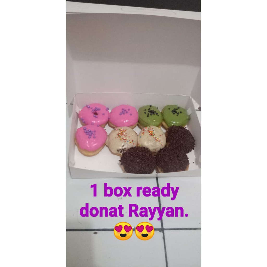 

donut rayyan green tea