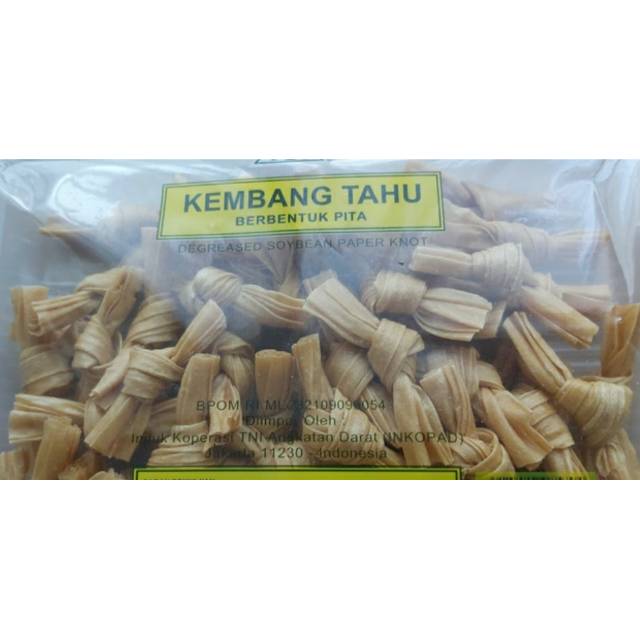 

KEMBANG TAHU BENTUK PITA 350GR