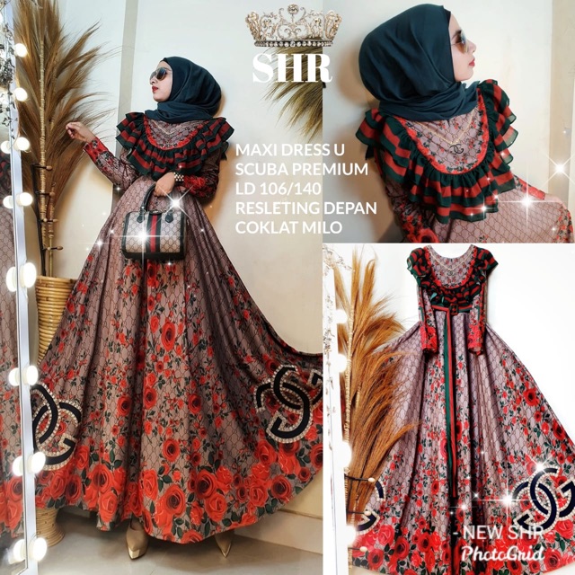 SYAHIRA GAMIS GC TERBARU ORI SHR 100%