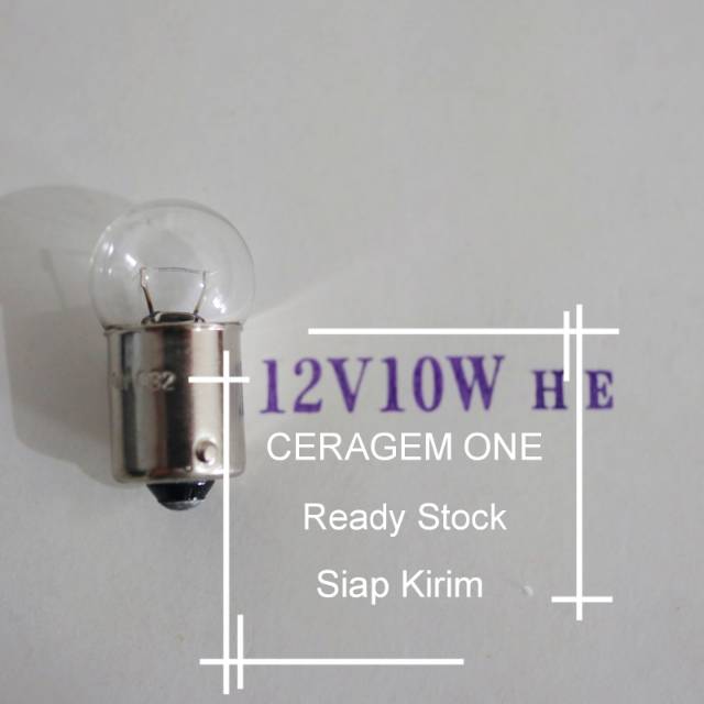 Lampu ceragem compact P390 Putih