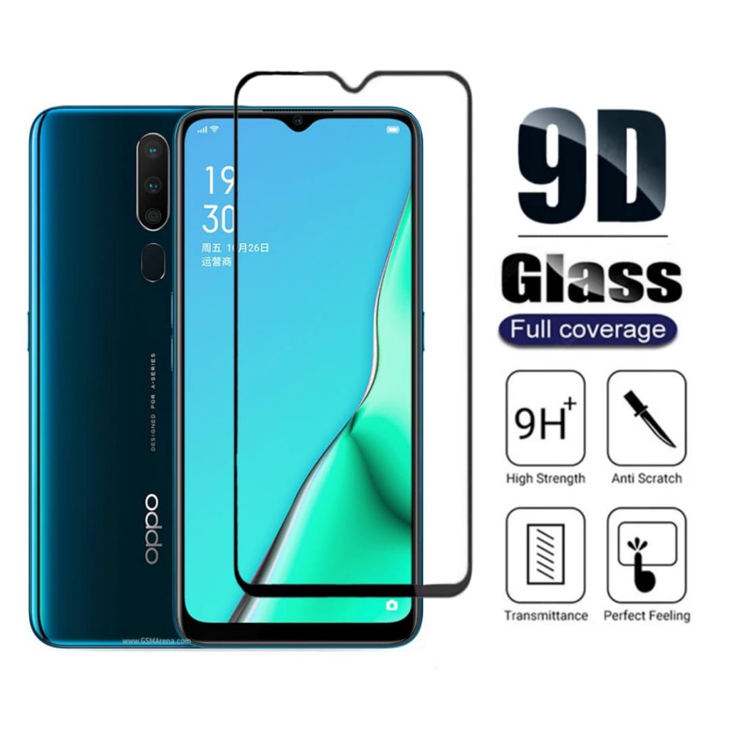 PROMO Tempered Glass OPPO A11 TG Layar Full List Hitam Anti Gores Kaca / Anti gores Matte Ceramic