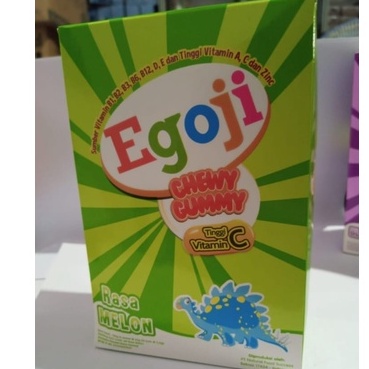 Vitamin C Egoji Chewy Gummy Isi 10 Butir