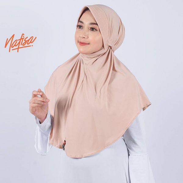 KERUDUNG MASKER Nafisa Fritania | Hijab Masker Anti Debu | Jilbab Instan NIqab