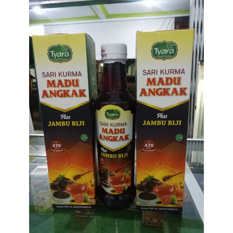 

SARI KURMA MADU ANGKAK + JAMBU BIJI TYARA / DARUSSYIFA / ALFIAH / SAHARA / JAZIRA / AR ROHMA