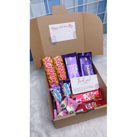 

snack box gift hampers ulang tahun valentine