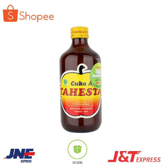 

Tahesta cuka apel original isi 320ml